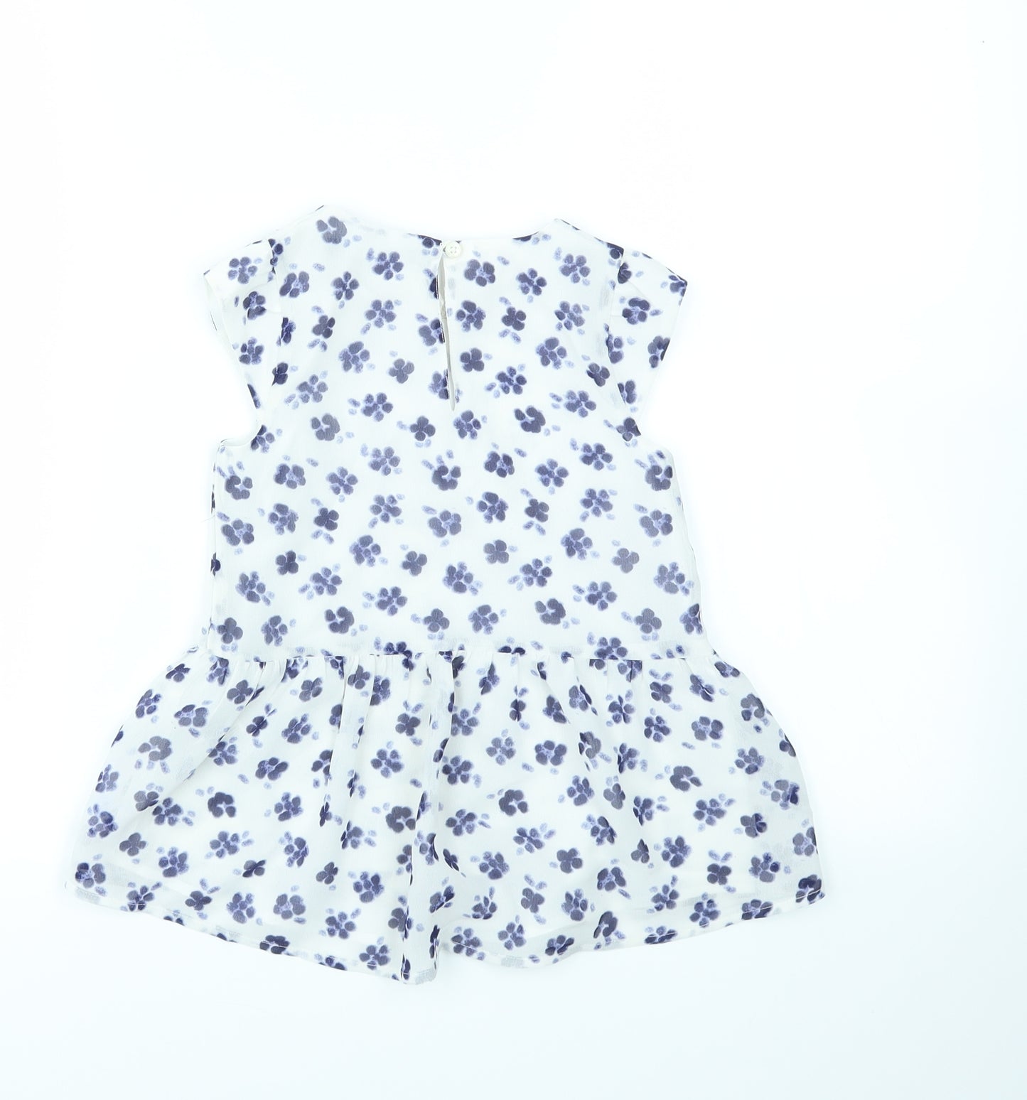 George Girls Multicoloured Geometric  Fit & Flare  Size 4-5 Years