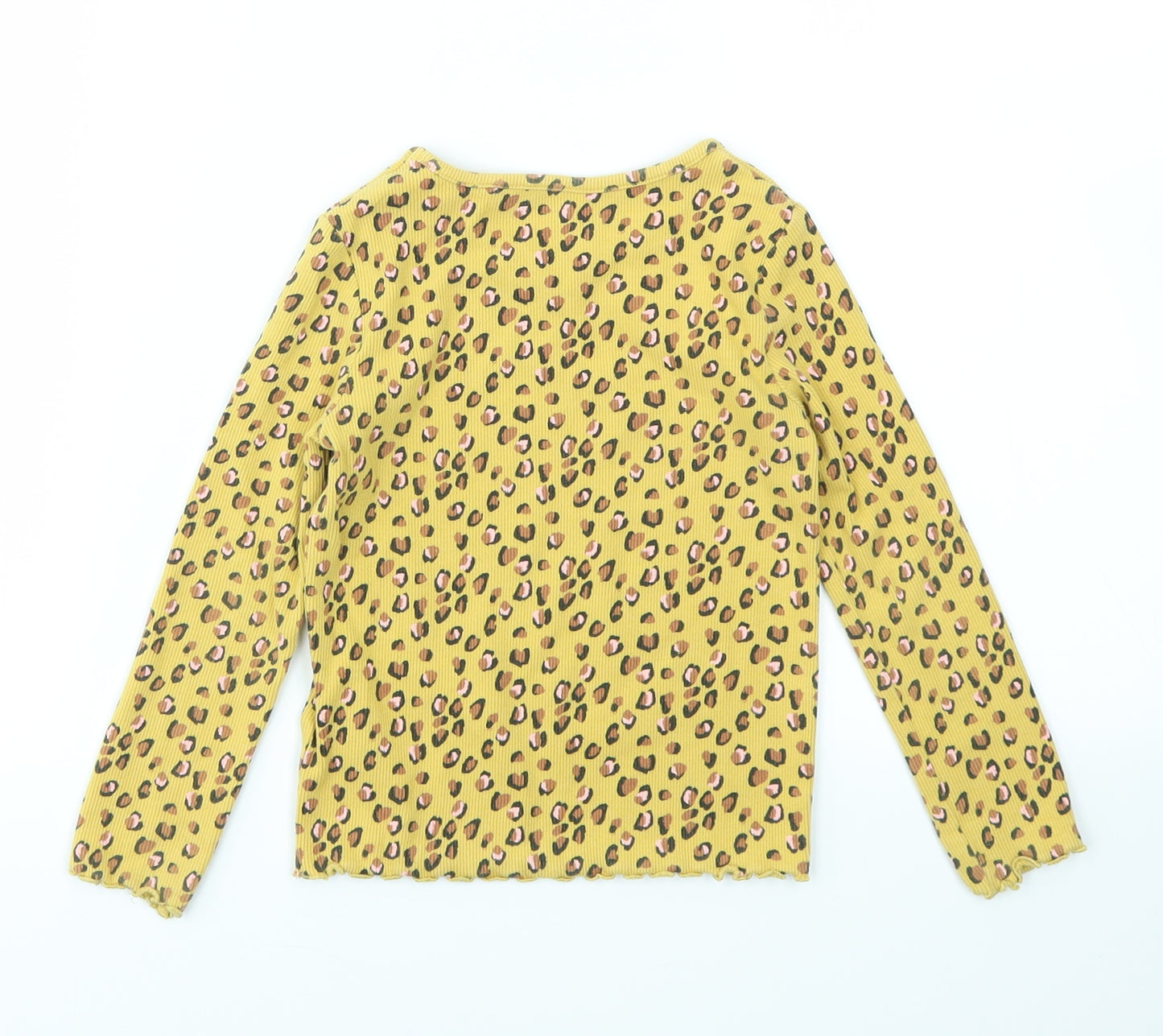 NEXT Girls Multicoloured Animal Print  Basic T-Shirt Size 2-3 Years