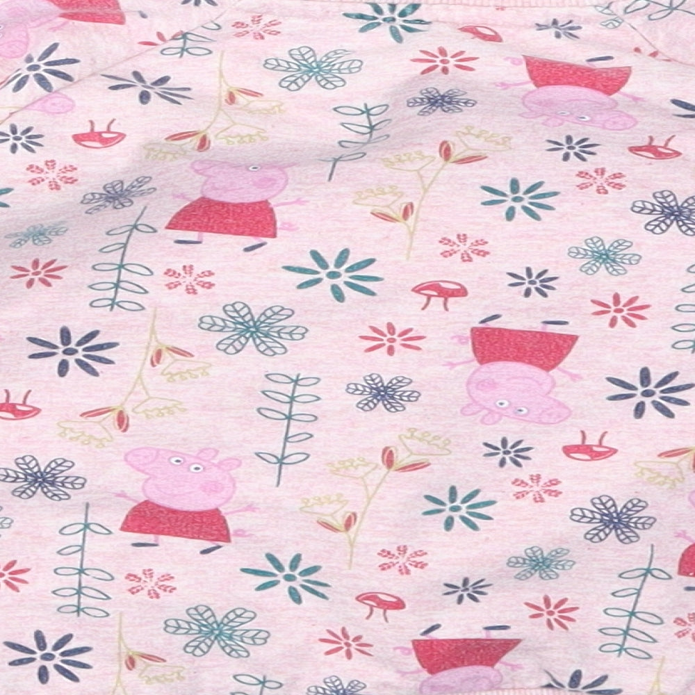 MINI CLUB  Girls Multicoloured Geometric  Pullover Jumper Size 4-5 Years