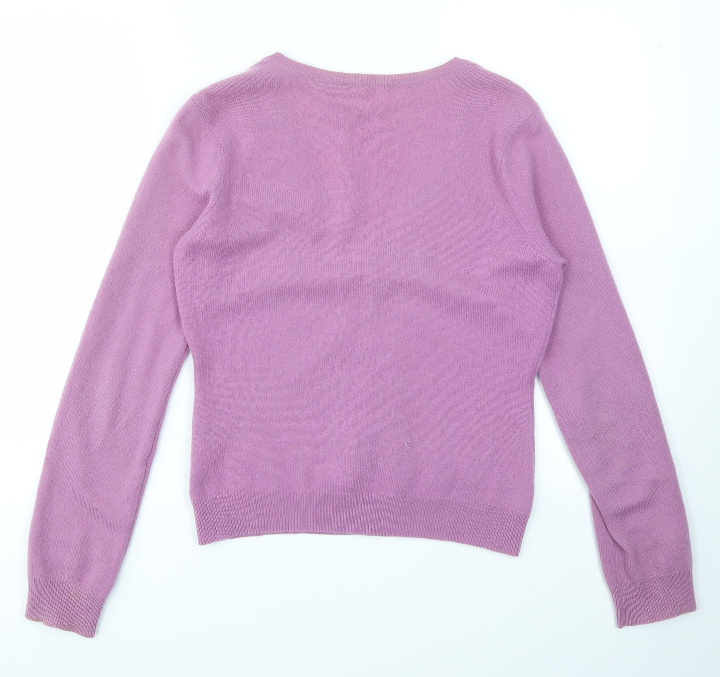 Preworn Womens Purple   Cardigan Jumper Size S