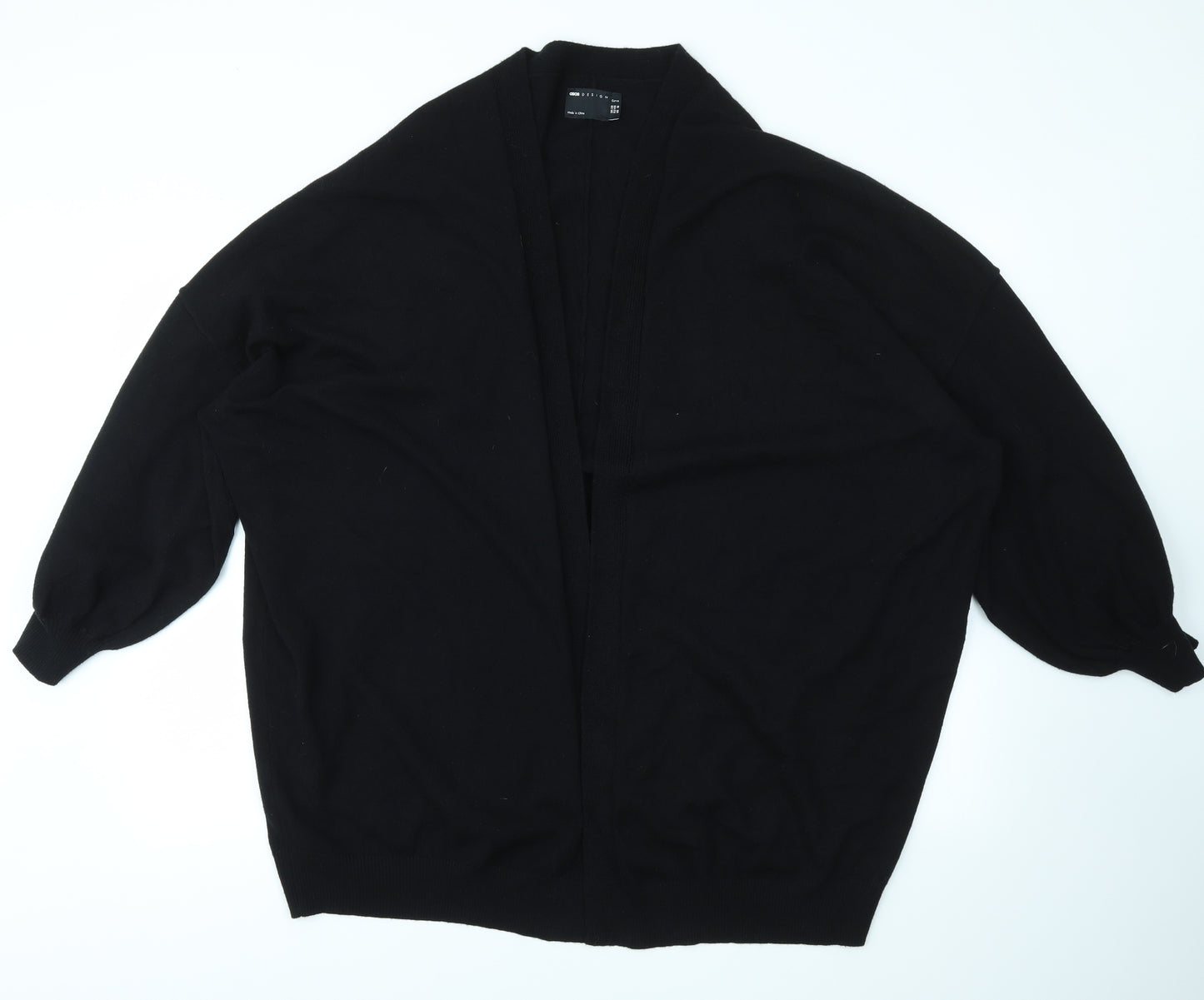 ASOS Womens Black   Cardigan Jumper Size 20