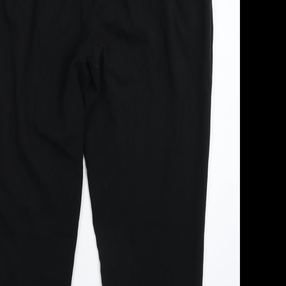 Marks and Spencer Womens Black   Trousers  Size 16 L25 in
