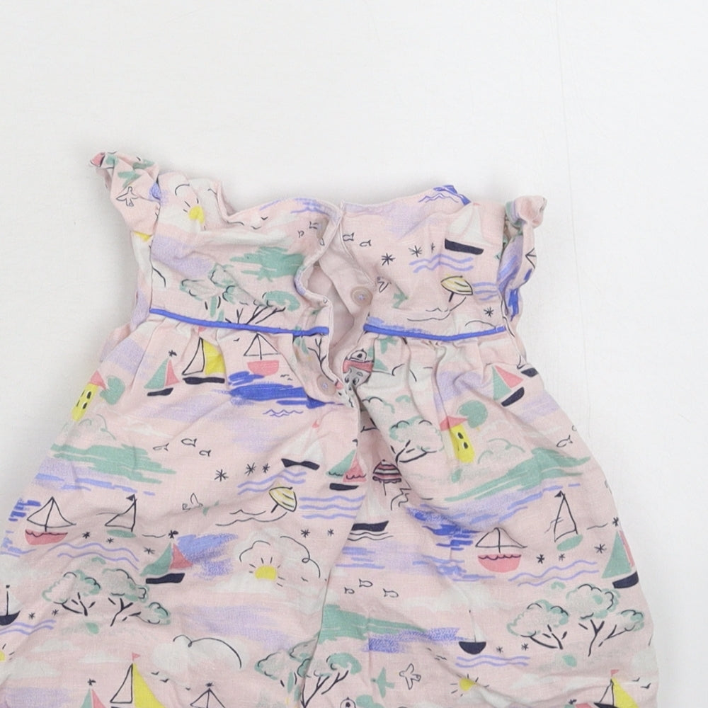 Marks and Spencer Girls Pink   Fit & Flare  Size 9-12 Months