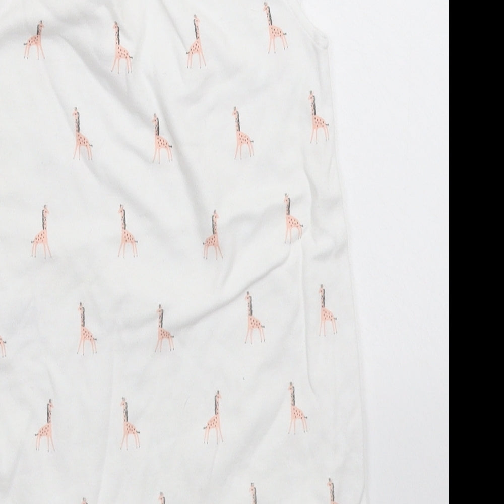 NEXT Baby White   Babygrow One-Piece Size 9-12 Months