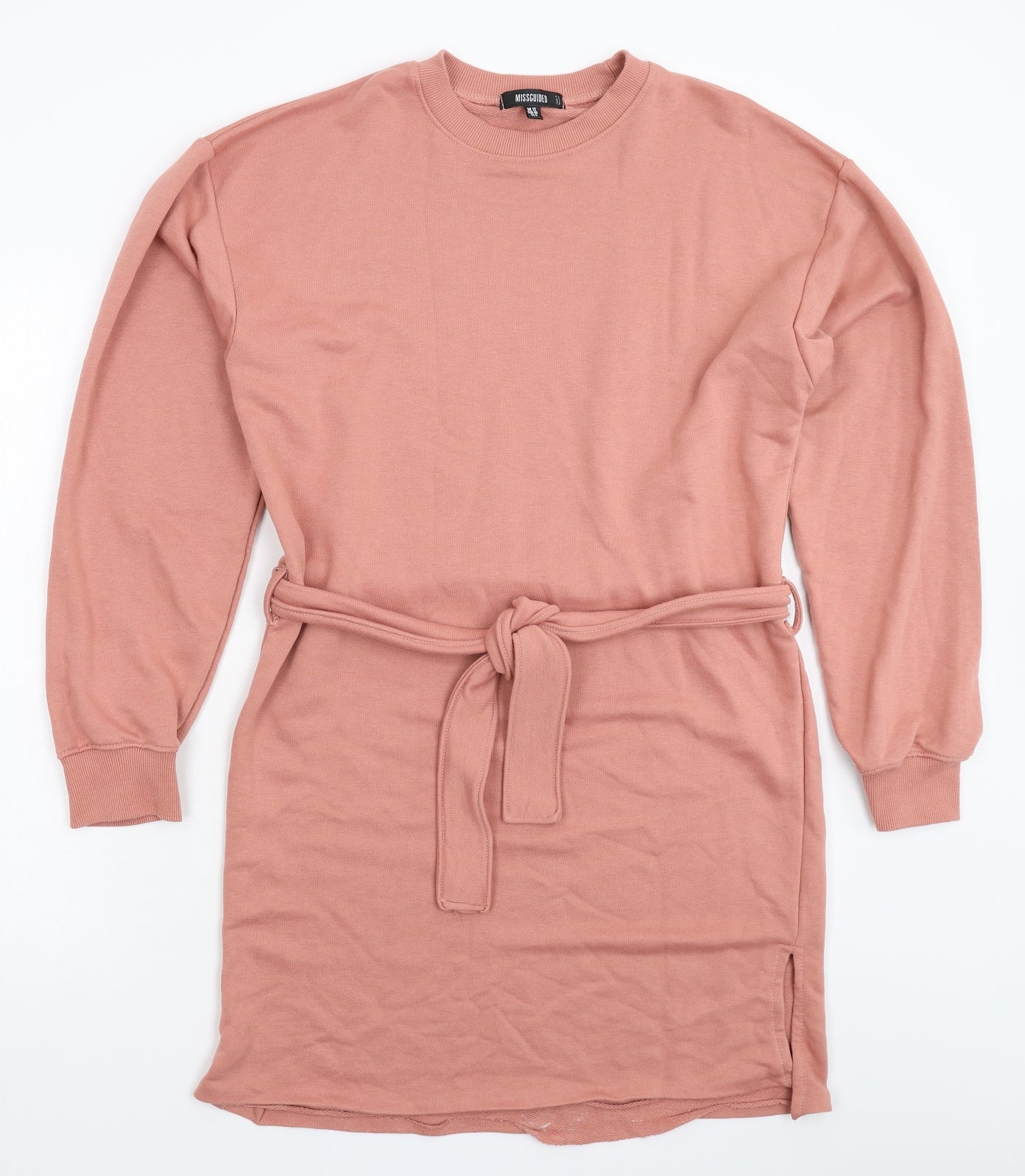 Missguided Womens Pink   Jumper Dress  Size 12