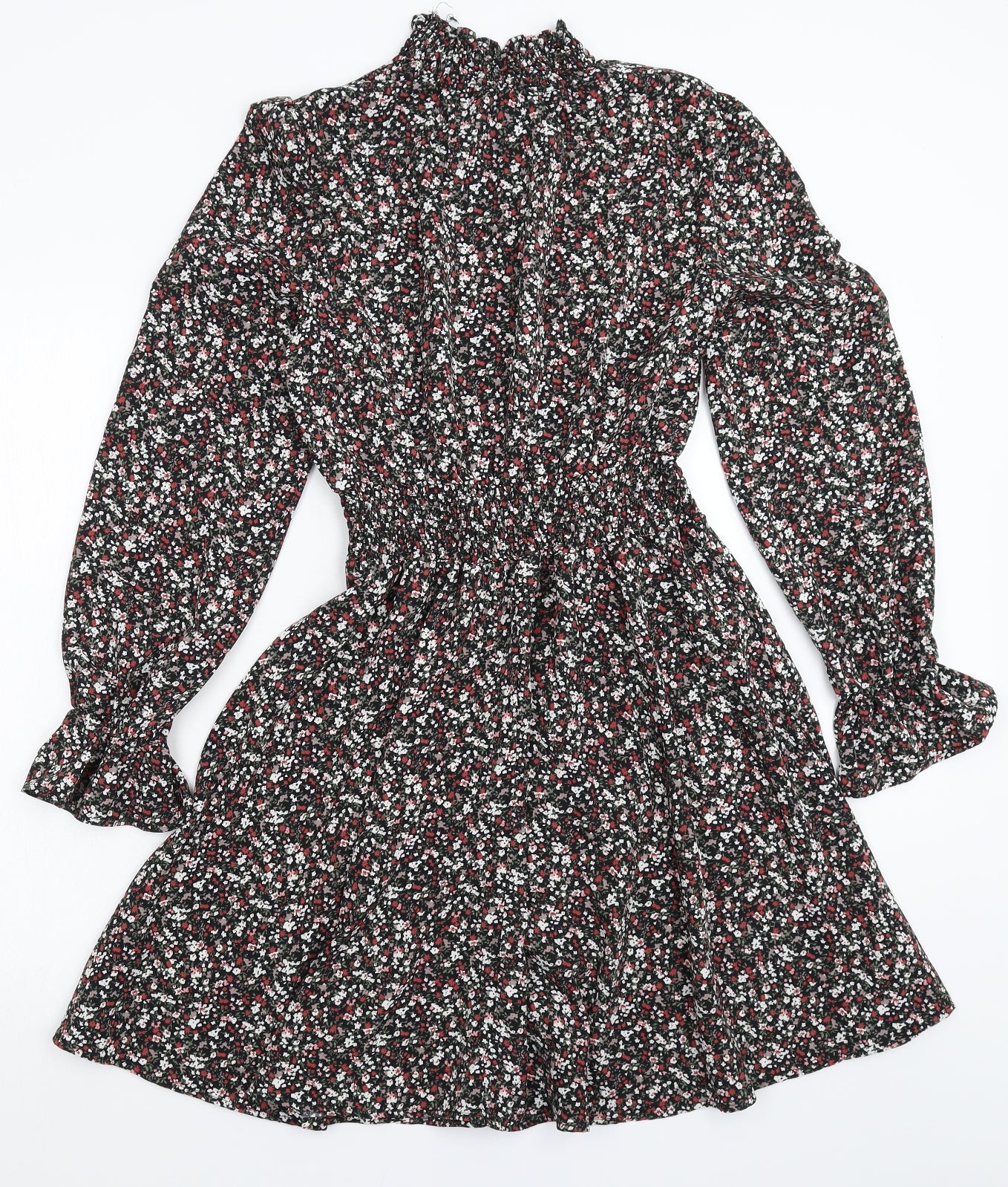 SheIn Womens Multicoloured Floral  Fit & Flare  Size M