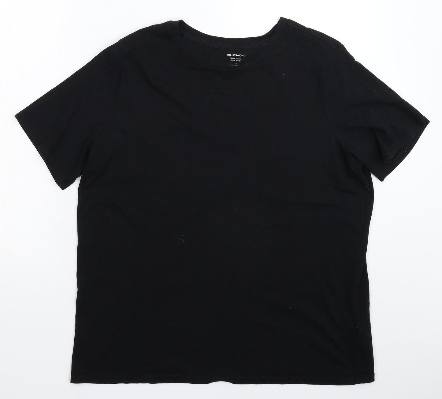 Marks and Spencer Womens Black   Basic T-Shirt Size 16
