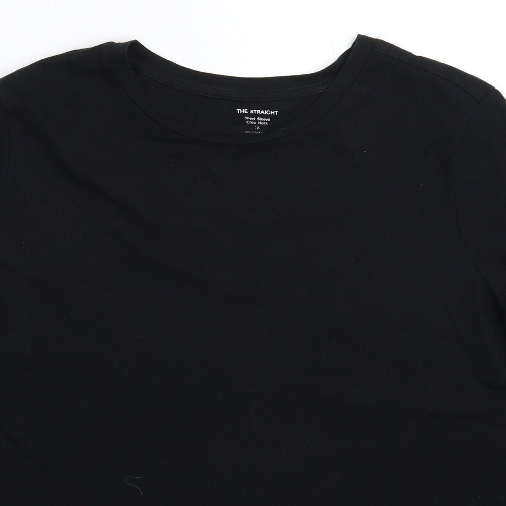Marks and Spencer Womens Black   Basic T-Shirt Size 16