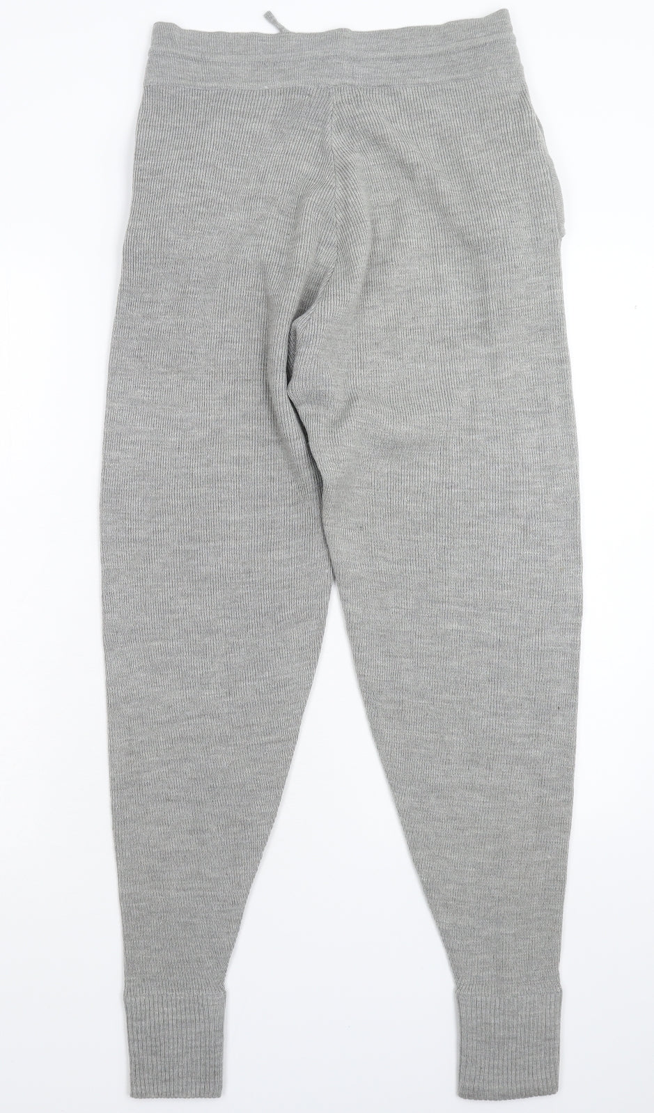 PRETTYLITTLETHING Womens Grey  Knit Trousers  Size M L29 in