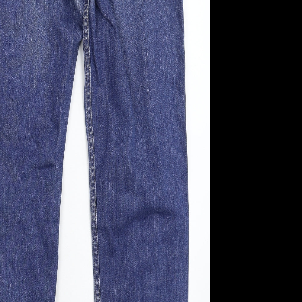 Lee Mens Blue  Denim Straight Jeans Size 32 L30 in