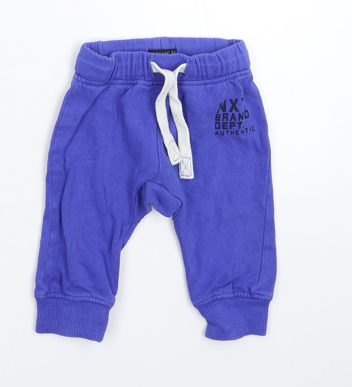 NEXT Baby Black   Jogger Trousers Size 12 Months