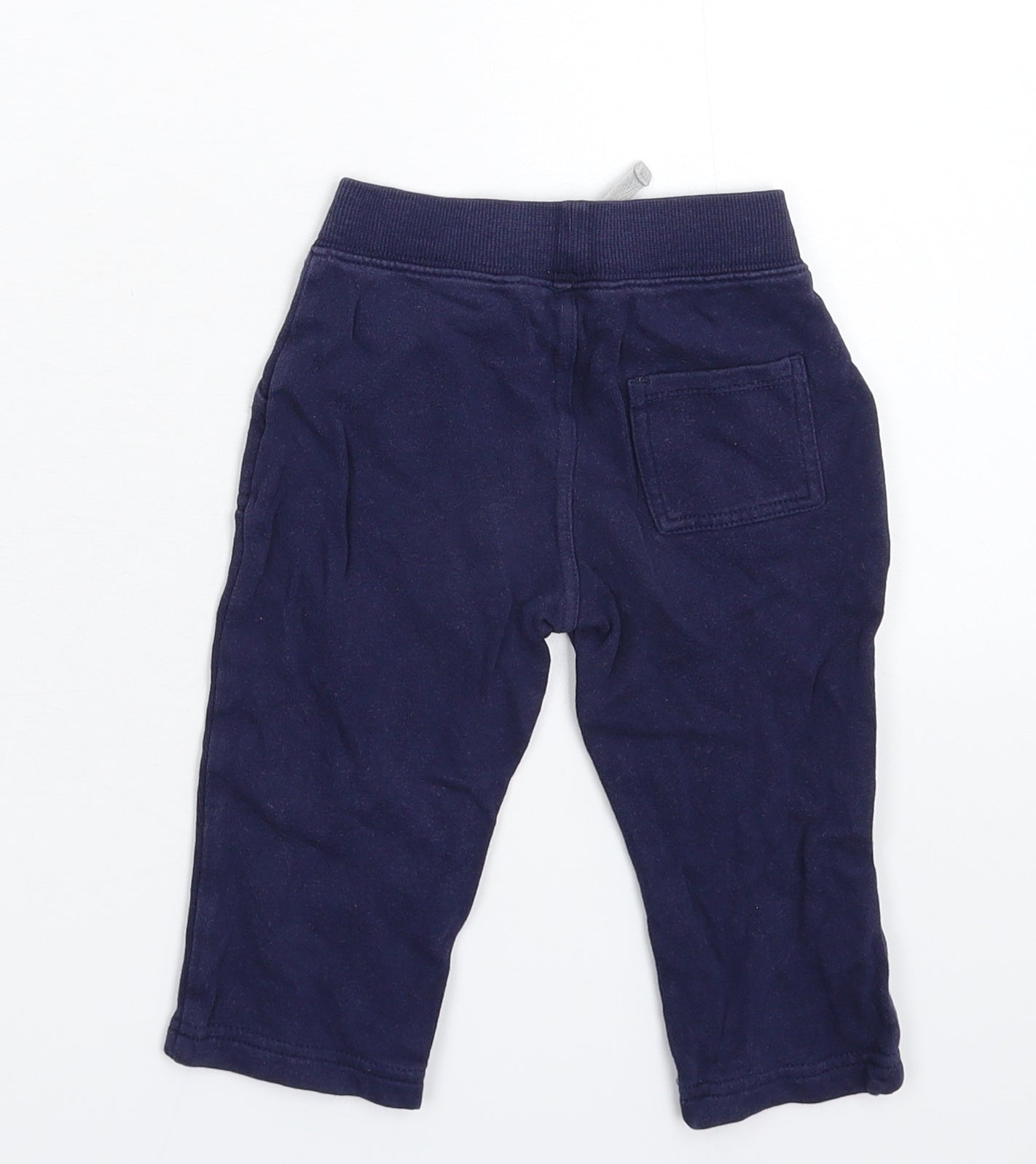 John Lewis Baby Blue   Jogger Trousers Size 9-12 Months