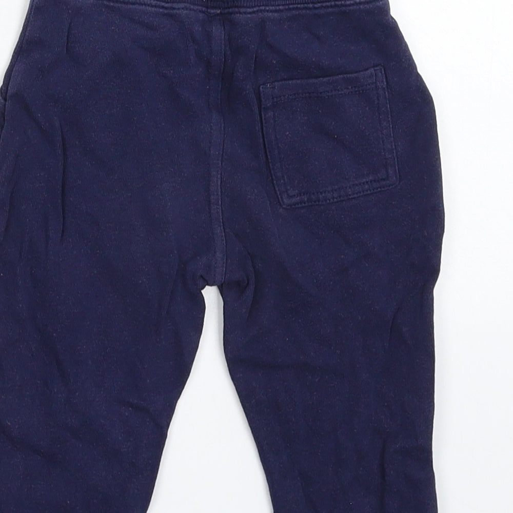 John Lewis Baby Blue   Jogger Trousers Size 9-12 Months