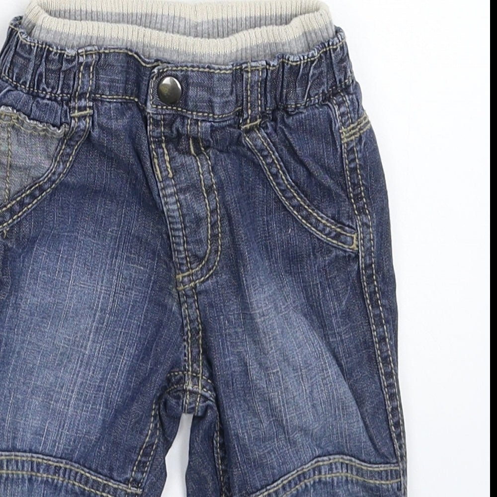 George Baby Blue  Denim Capri Jeans Size 12-18 Months