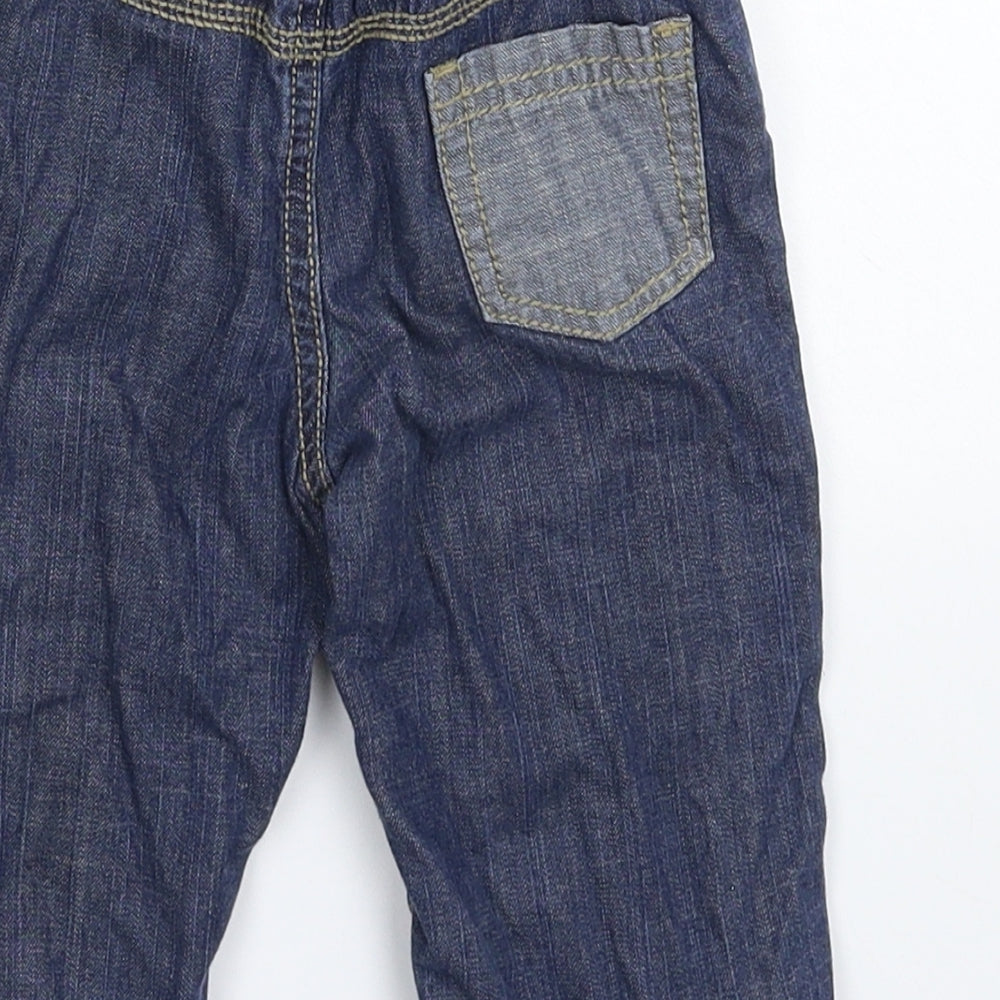 George Baby Blue  Denim Capri Jeans Size 12-18 Months