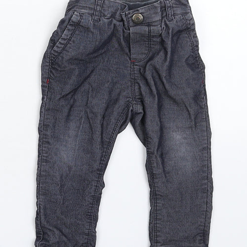 Merc Baby Blue  Corduroy Capri Trousers Size 9-12 Months