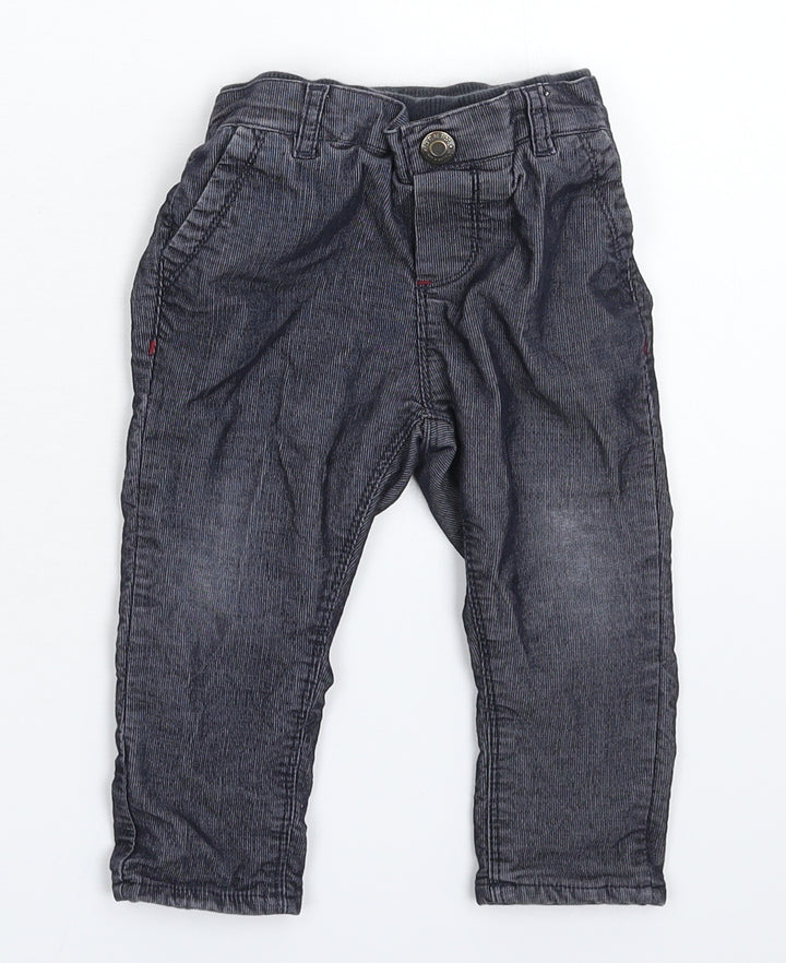 Merc Baby Blue Corduroy Capri Trousers Size 9-12 Months