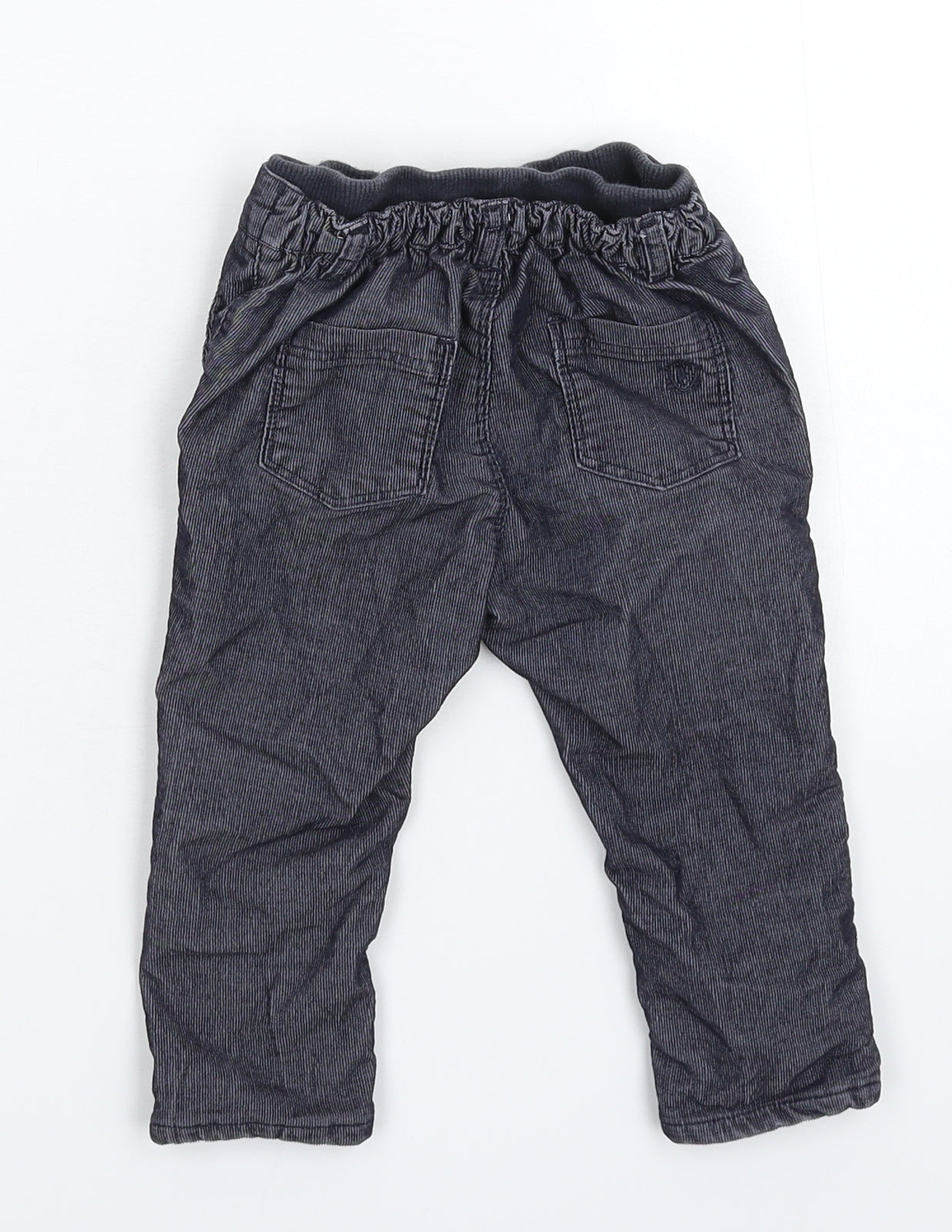 Merc Baby Blue  Corduroy Capri Trousers Size 9-12 Months