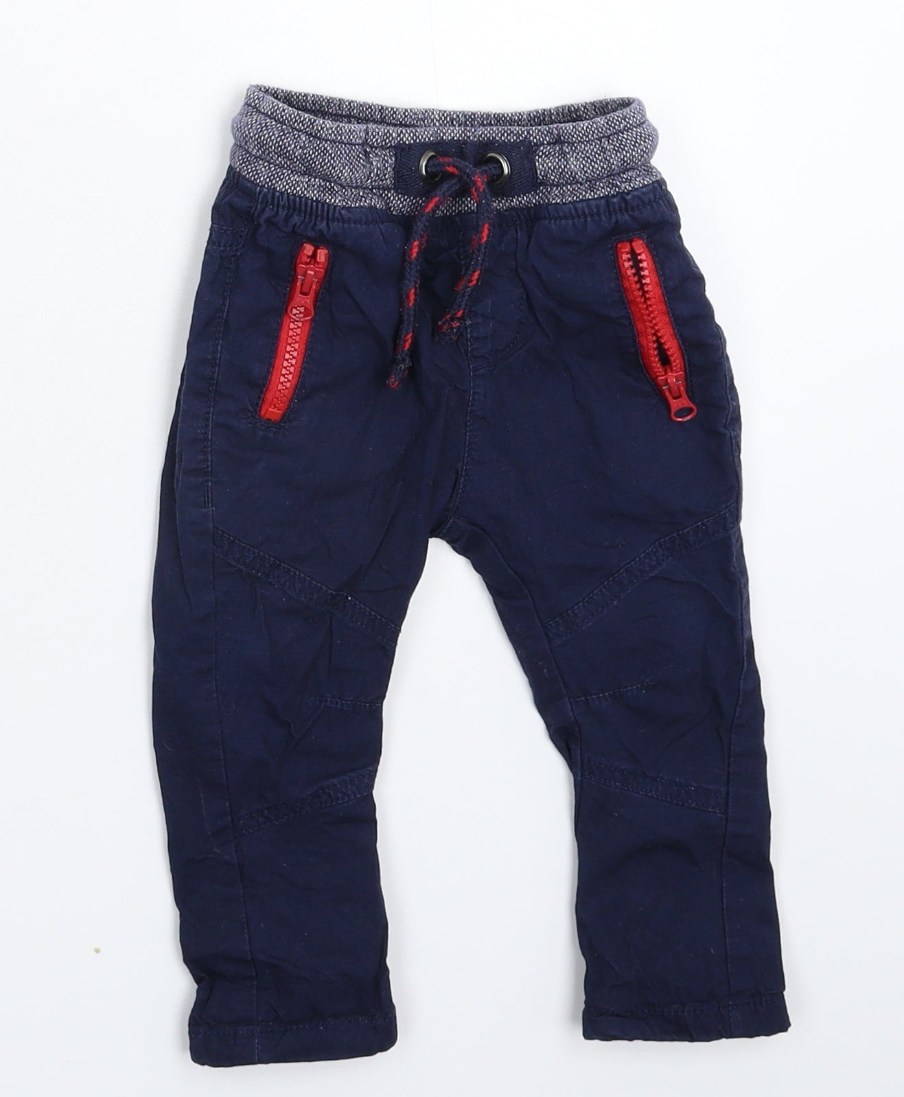 Marks and Spencer Baby Blue   Capri Trousers Size 9-12 Months