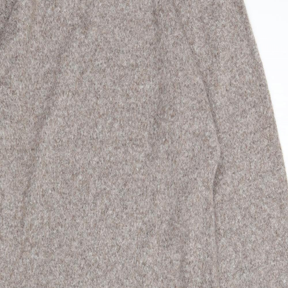 PRETTYLITTLETHING Womens Grey  Knit Jumper Dress  Size M