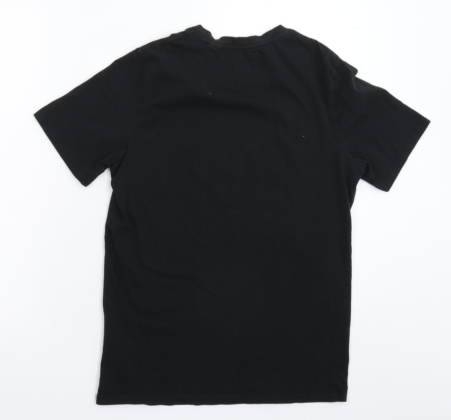 JACK & JONES Mens Black    T-Shirt Size M