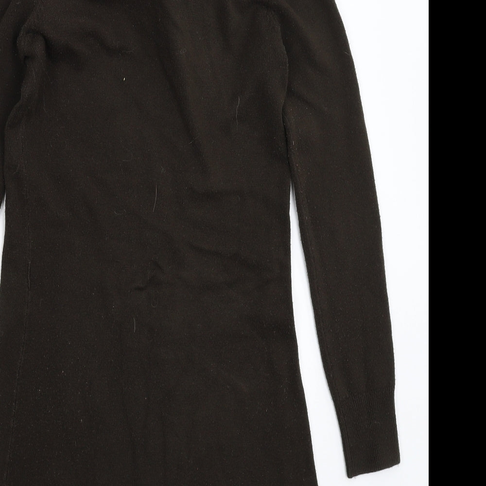 Preworn Womens Grey   Jumper Dress  Size 12