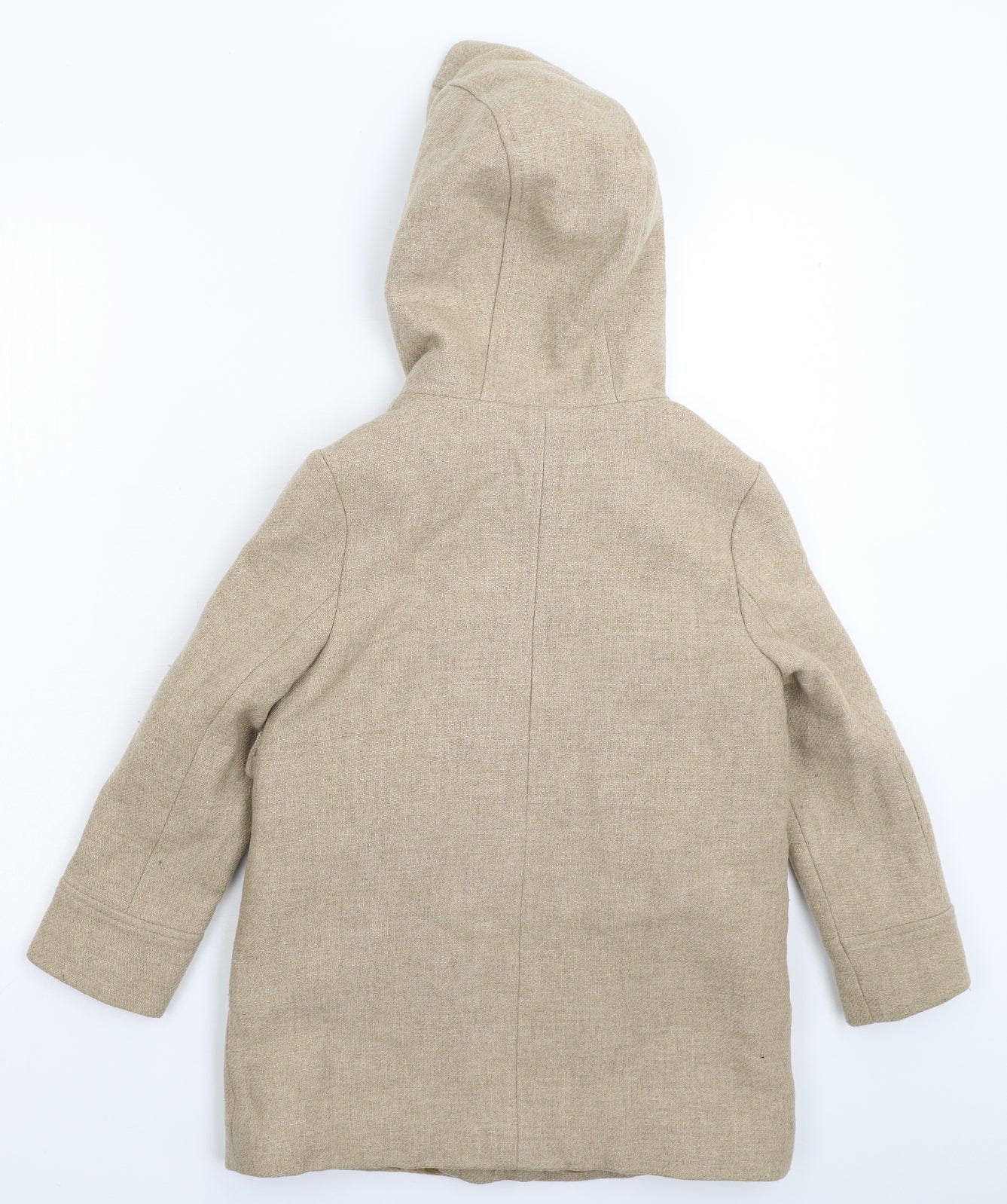 Zara Girls Beige   Overcoat Coat Size 9 Years