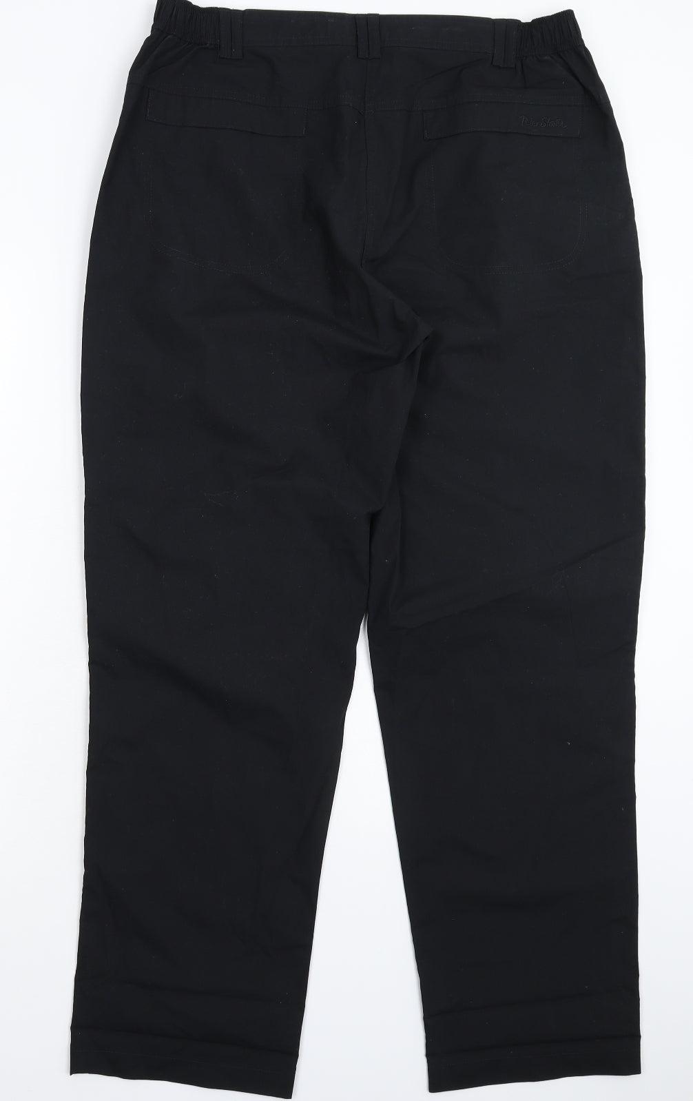 Peter Storm Womens Black   Rain Trousers Trousers Size 16 L31 in