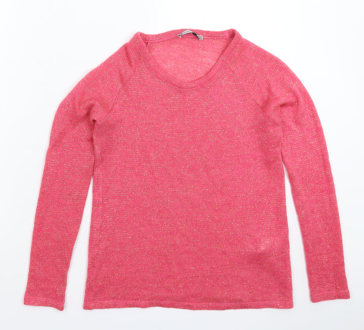 Atmosphere Womens Pink Knit Pullover Jumper Size 6