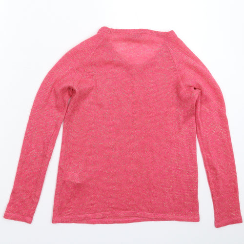 Atmosphere Womens Pink  Knit Pullover Jumper Size 6