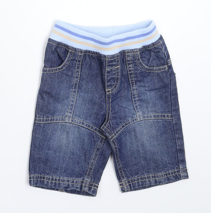 NEXT Baby Blue Denim Cropped Jeans Size 0-3 Months