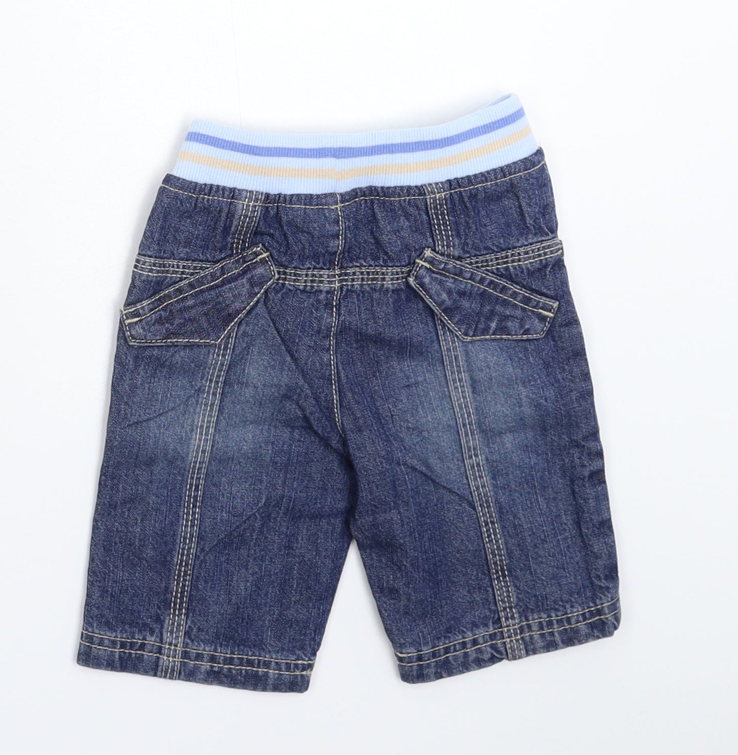 NEXT Baby Blue  Denim Cropped Jeans Size 0-3 Months