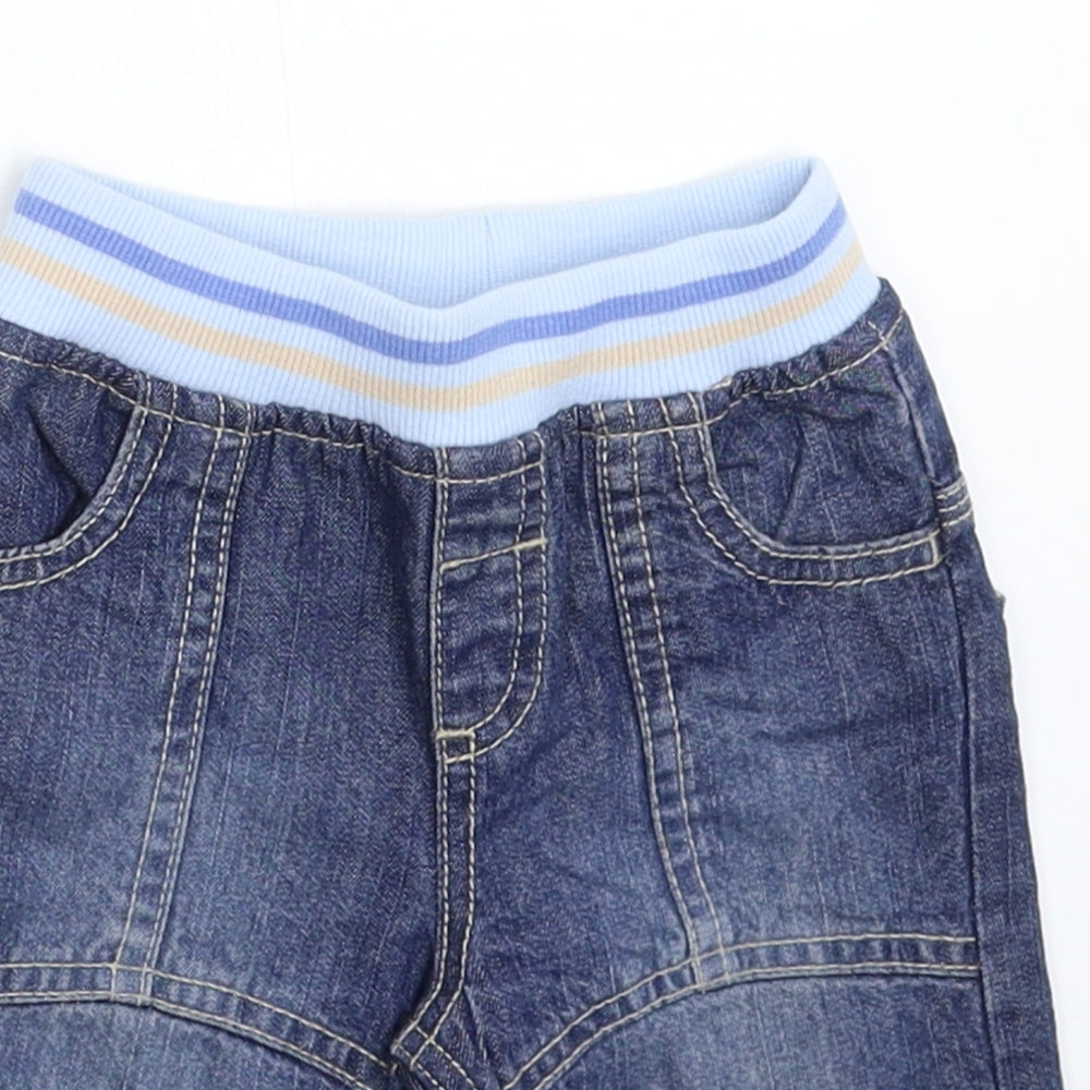 NEXT Baby Blue  Denim Cropped Jeans Size 0-3 Months