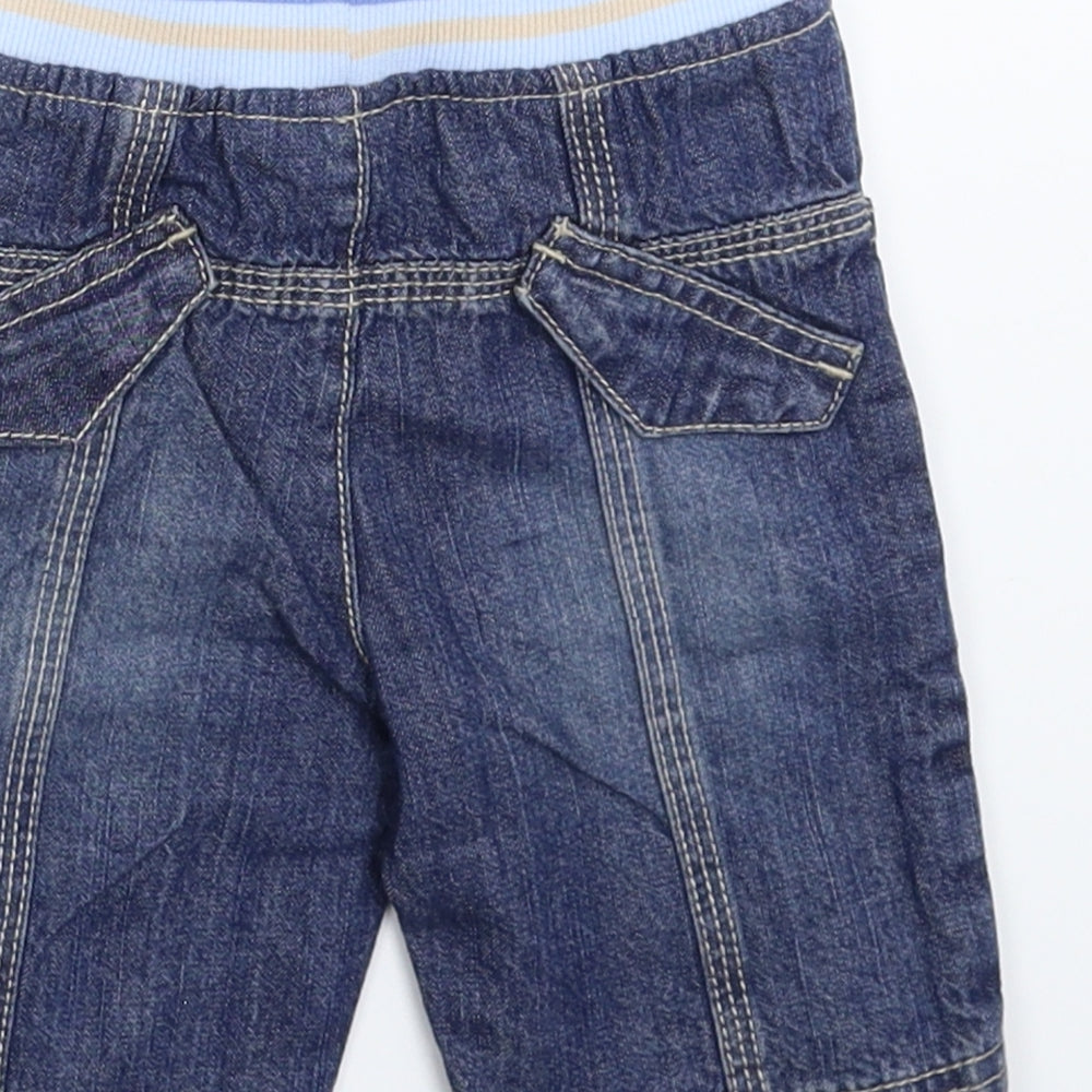 NEXT Baby Blue  Denim Cropped Jeans Size 0-3 Months