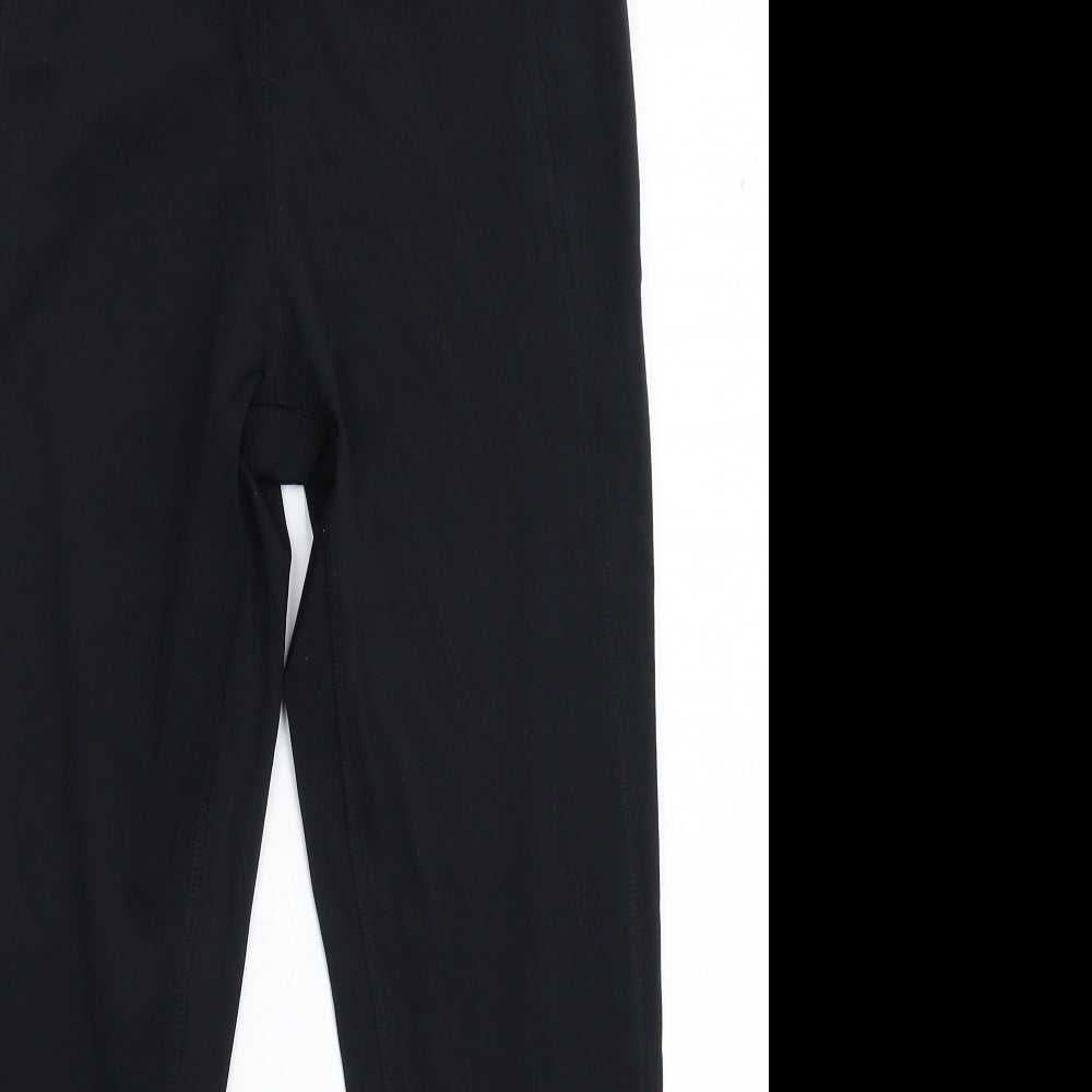 USA Pro Womens Black   Compression Leggings Size 14 L25 in