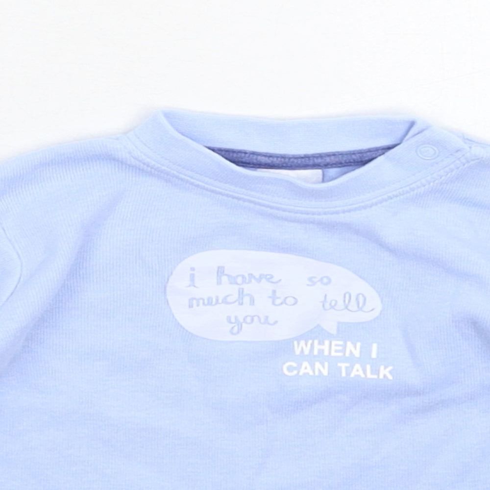 NEXT Baby Blue   Basic T-Shirt Size Newborn