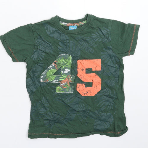 NEXT Boys Green   Basic T-Shirt Size 5-6 Years