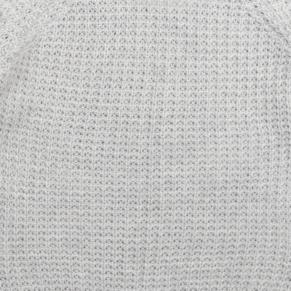BHS Womens Grey  Knit Pullover Jumper Size 14