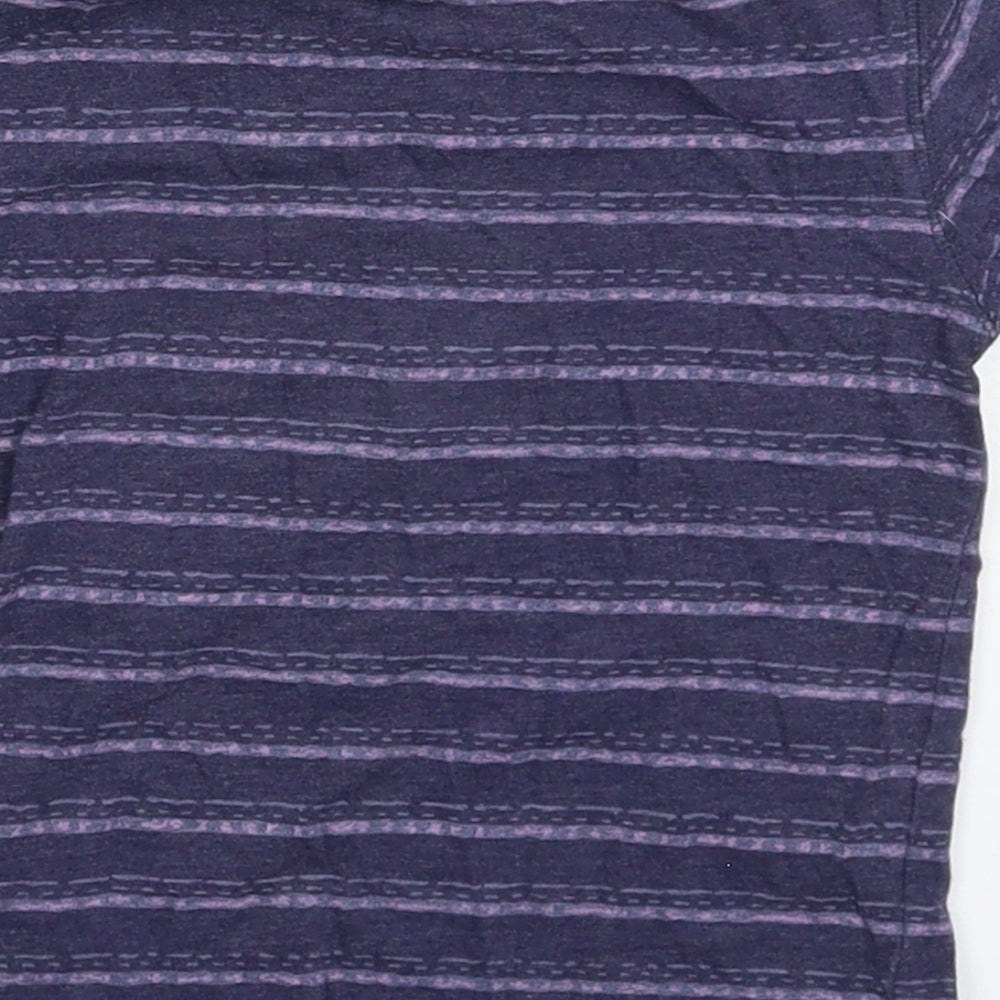 NEXT Baby Blue Striped  Basic T-Shirt Size 12-18 Months