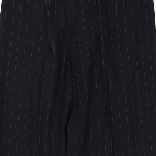 De Keyser Womens Blue Striped  Trousers  Size 12 L28 in
