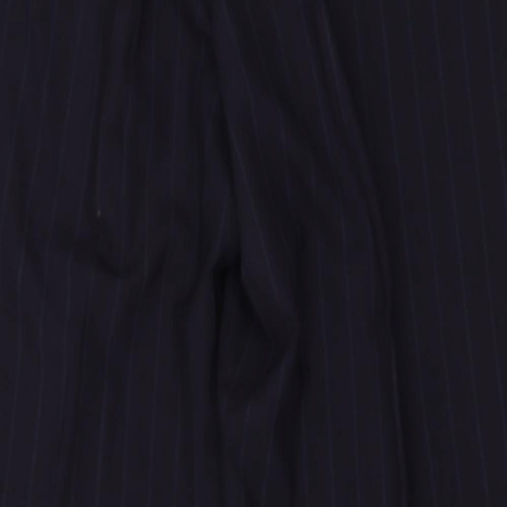 De Keyser Womens Blue Striped  Trousers  Size 12 L28 in