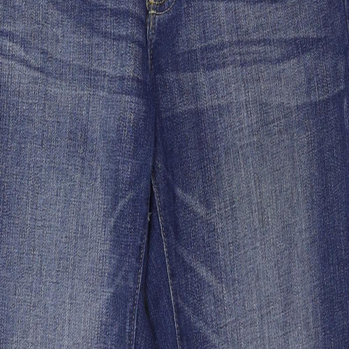 Gap Womens Blue  Denim Straight Jeans Size 34 in L28 in