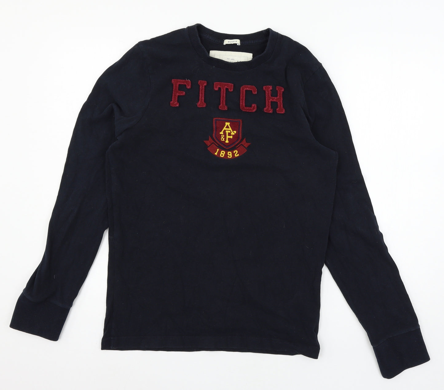 Abercrombie & Fitch Mens Blue  Jersey  T-Shirt Size S