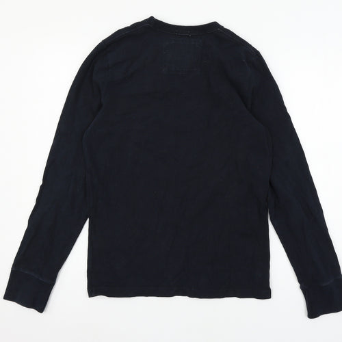 Abercrombie & Fitch Mens Blue  Jersey  T-Shirt Size S