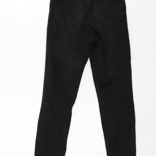 Denim & Co. Womens Black  Denim Skinny Jeans Size 6 L25 in