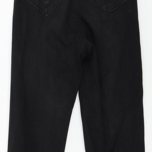 Denim & Co. Womens Black  Denim Skinny Jeans Size 6 L25 in