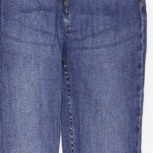 NEXT Womens Blue  Denim Straight Jeans Size 12 L30 in