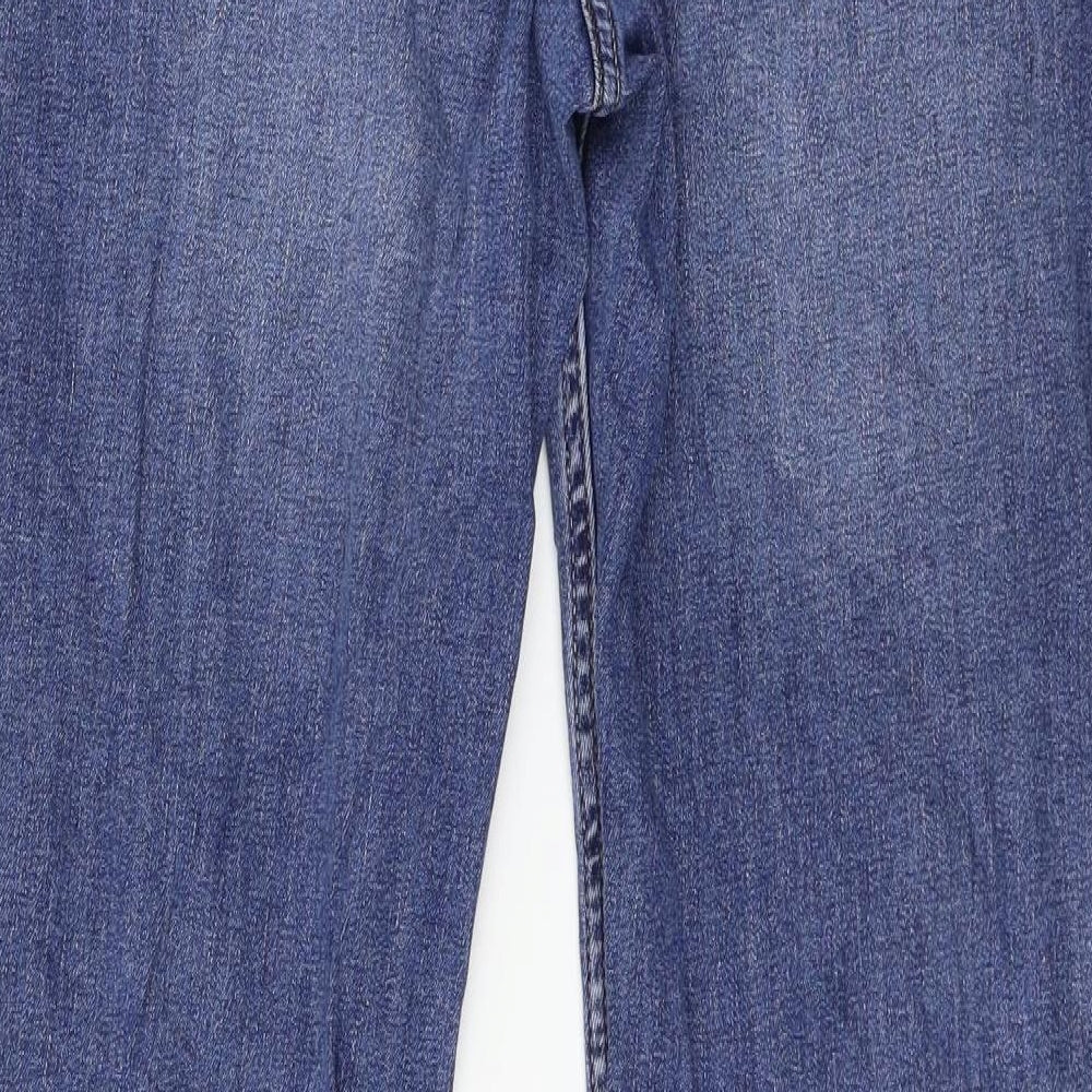 NEXT Womens Blue  Denim Straight Jeans Size 12 L30 in