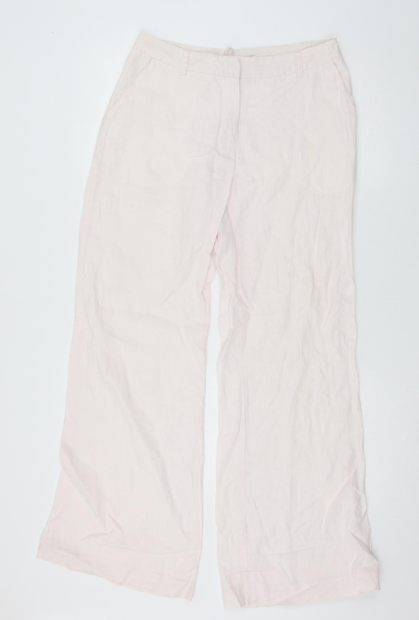 Preworn Womens Pink   Trousers  Size 30 in L30 in