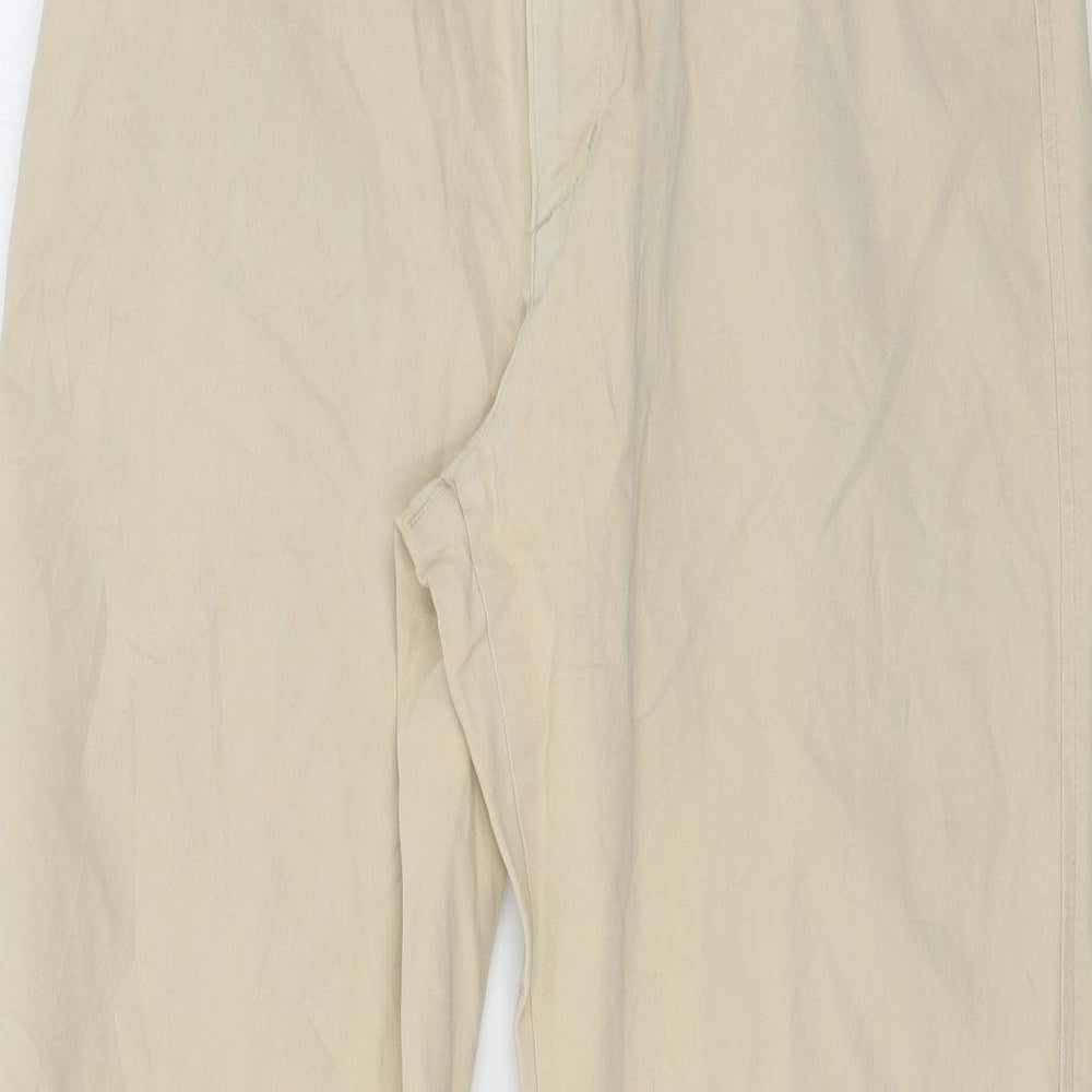 New Man Womens Beige   Trousers  Size 12 L30 in